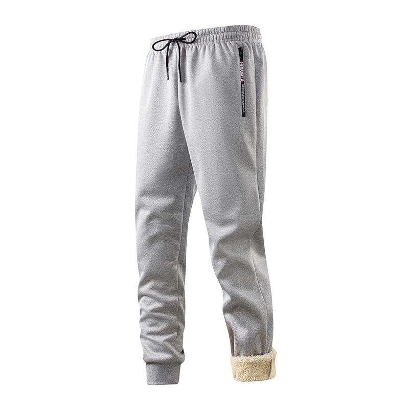 European-Style Men's Lambswool Hooded Jacket and Cardigan Winter Sports Suit