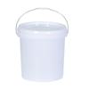 Xindrui 10-літрове потовщене біле пластикове відро з кришкою