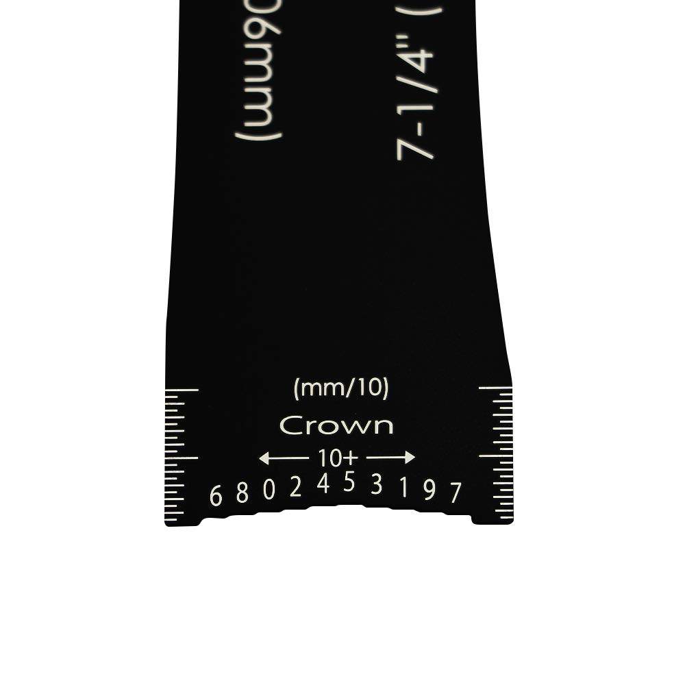 HOSCO Luthiers Tools Fingerboard Radius Gauge H-RG2