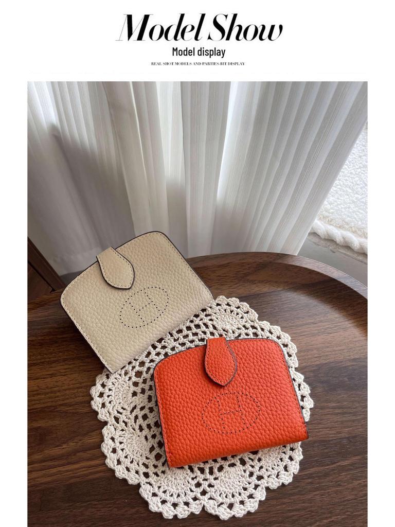 2025 Neu Damen Ultra-Dünn Leder ID- & Führerscheinhülle Organizer