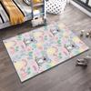 Cute Koala Cartoon Carpet with Rainbows and Floral Pattern Design Suitable for Use As an Anti-slip for Living Room Bedroom Sofas
