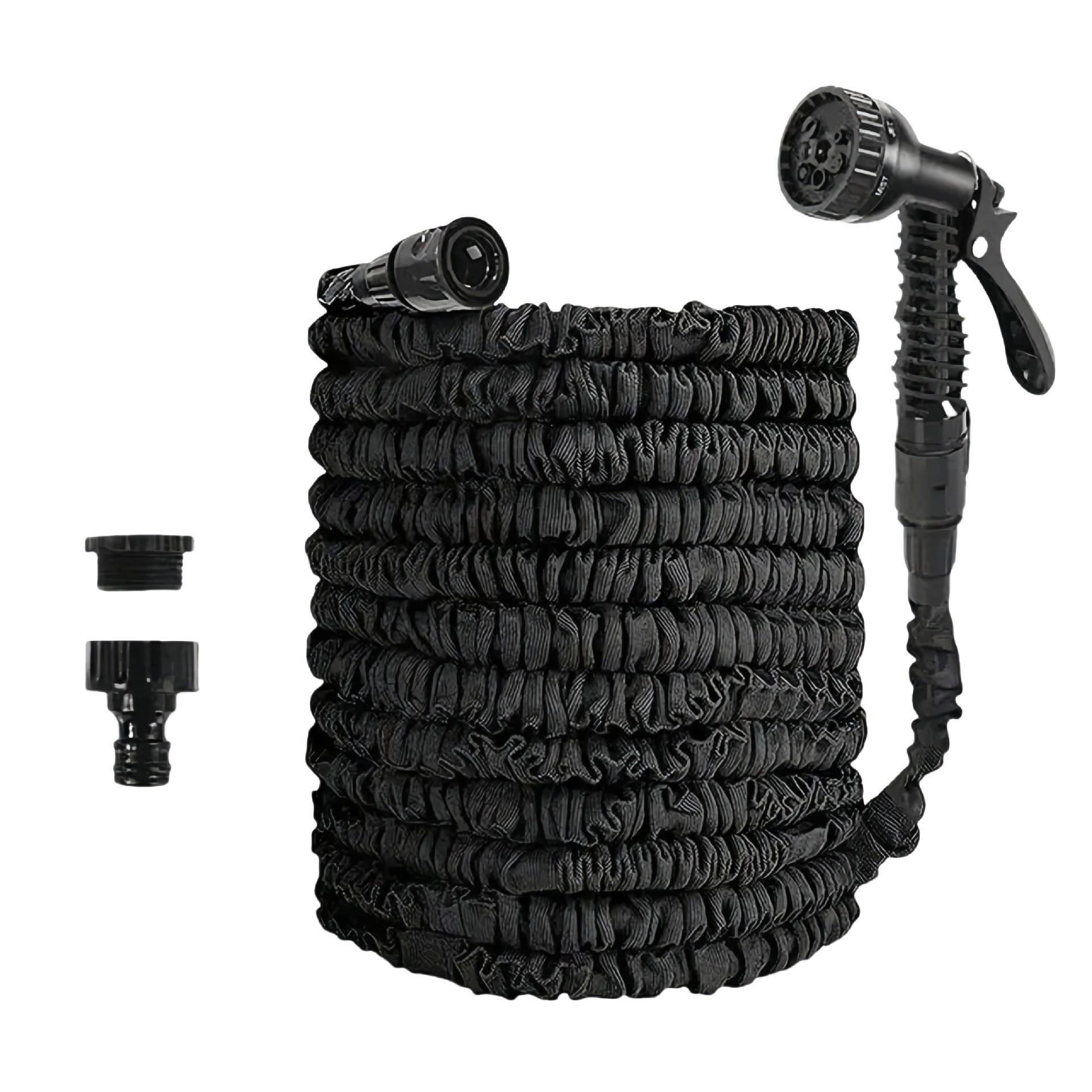 Black Magic High-Pressure Telescopic Water Gun for Garden and Car Wash 25FT Short