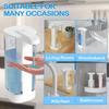 500ML Touchless Transparent Bottle IPX5 Waterproof USB Rechargeable New Electric Infrared Automatic Sensor Liquid Soap Dispenser