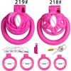 2024 New Rose, Butterfly Design Resin Male Chastity Lock Smooth Lightweight Abstinence Birdcage Sissy Penis Lock Adult Sex Toys