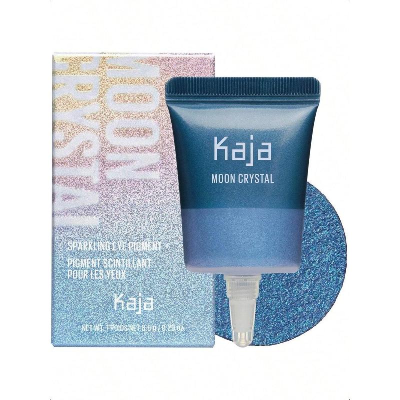 

Kaja Eyeshadow - Moon Crystal Sparkling Eye Pigment 8.22ml, Shimmering Brown Taupe Finish, Highly Pigmented, Long-Lasting, Smooth Texture, Eas 08 Dark Matter