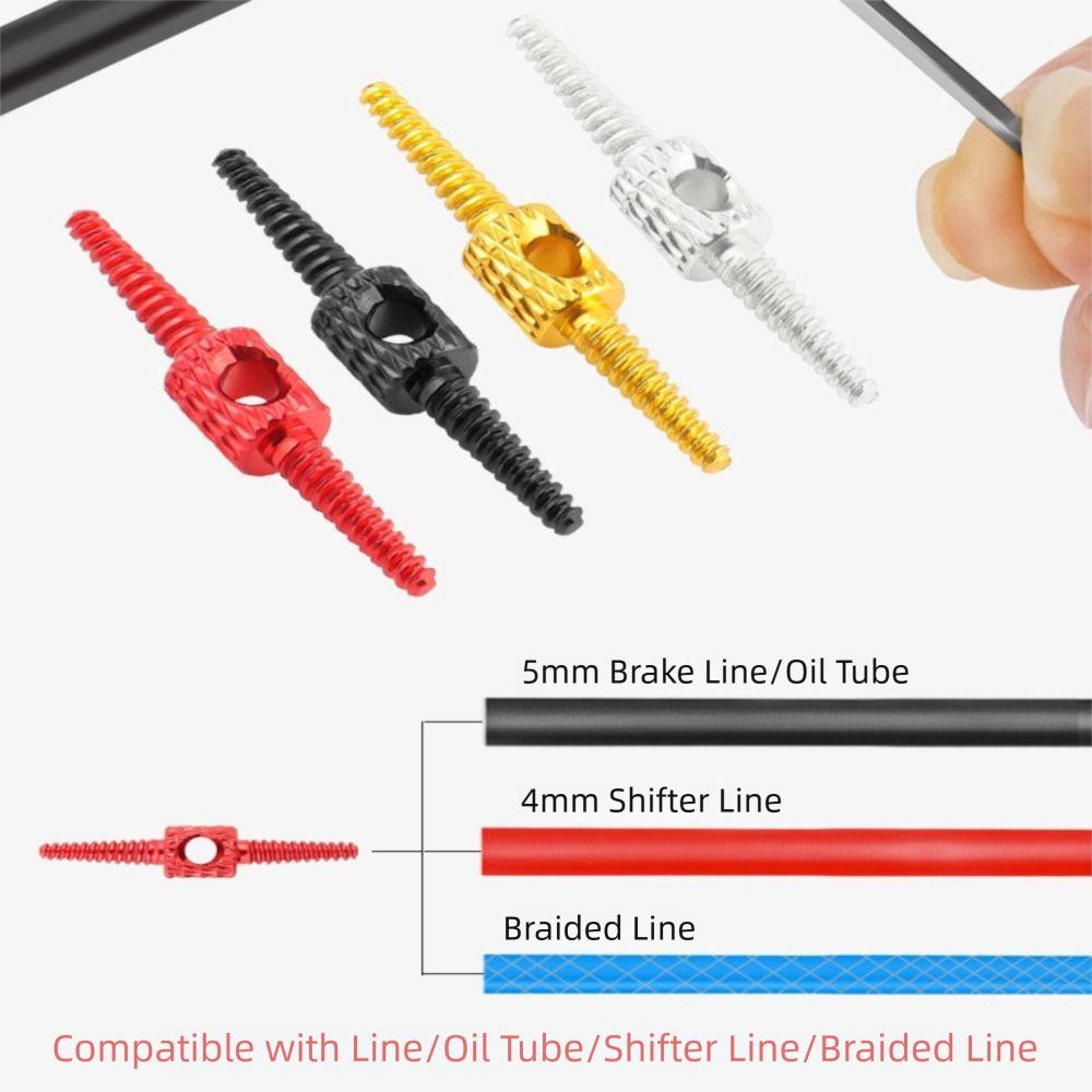 5 pcs Set Universal Fit Bicycle Brake Cable Tool Shift Cable Housing Tool  Bicycle Maintenance