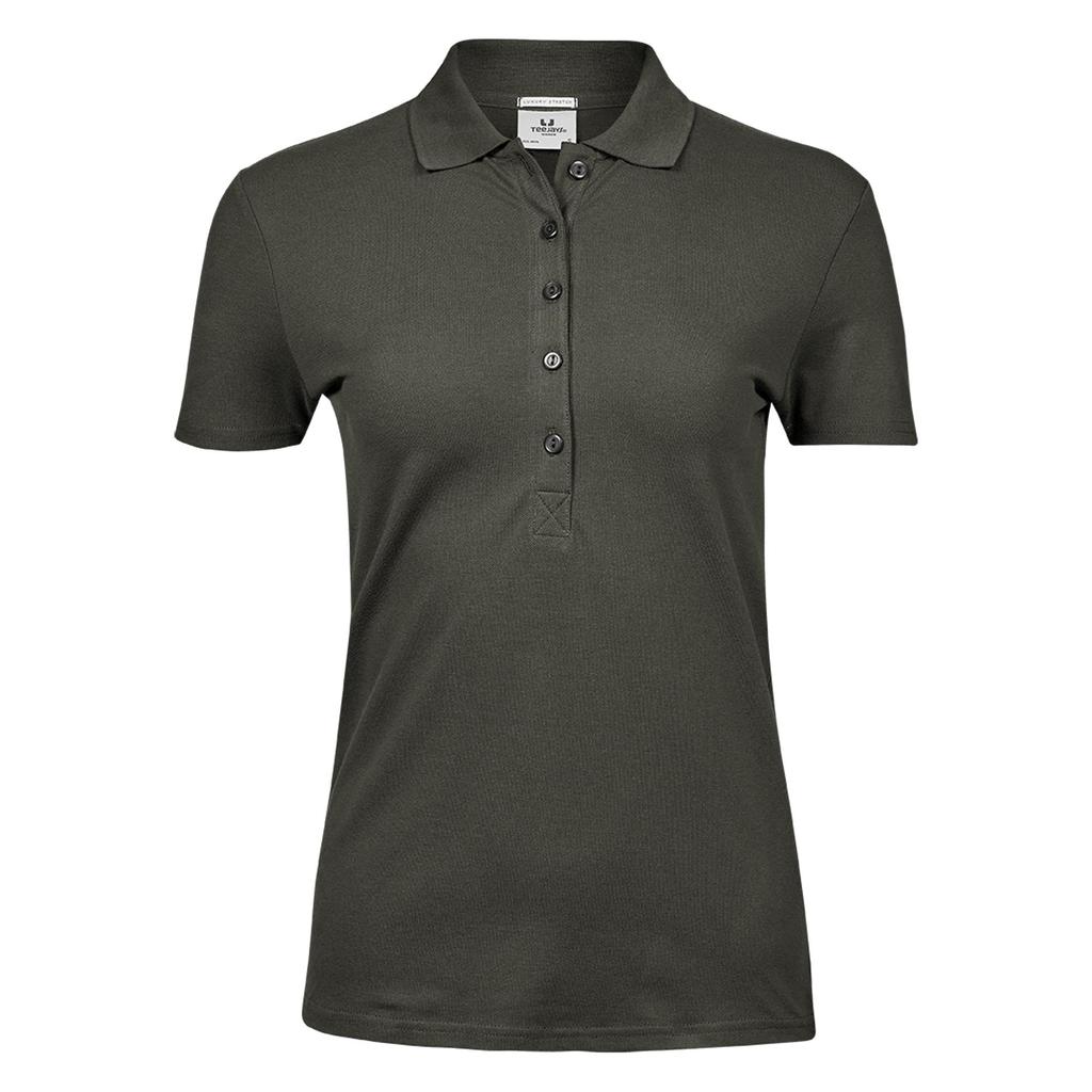 Tee Jays Womens/Ladies Luxury Stretch Short Sleeve Polo Shirt
