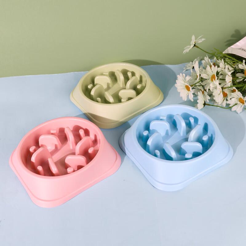 Qi e Anti-Choking Pet Slow Feeder Bowl
