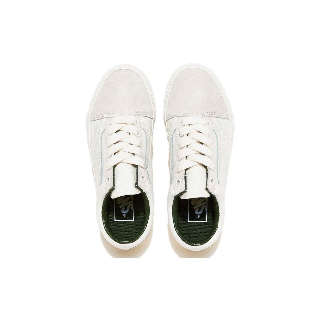 Vans Old Skool White Green Unisex Sneakers VN0007NTWGR