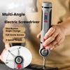 Ensemble de mini tournevis électriques à angle réglable, Stylo perceuse sans fil rechargeable alimenté au lithium pour la maison, Facile à tenir