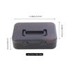Fishing Tackle Box Lure Organizers Tray Tool Box Lure Storage Box with Removable Dividers Portable Storage Tray