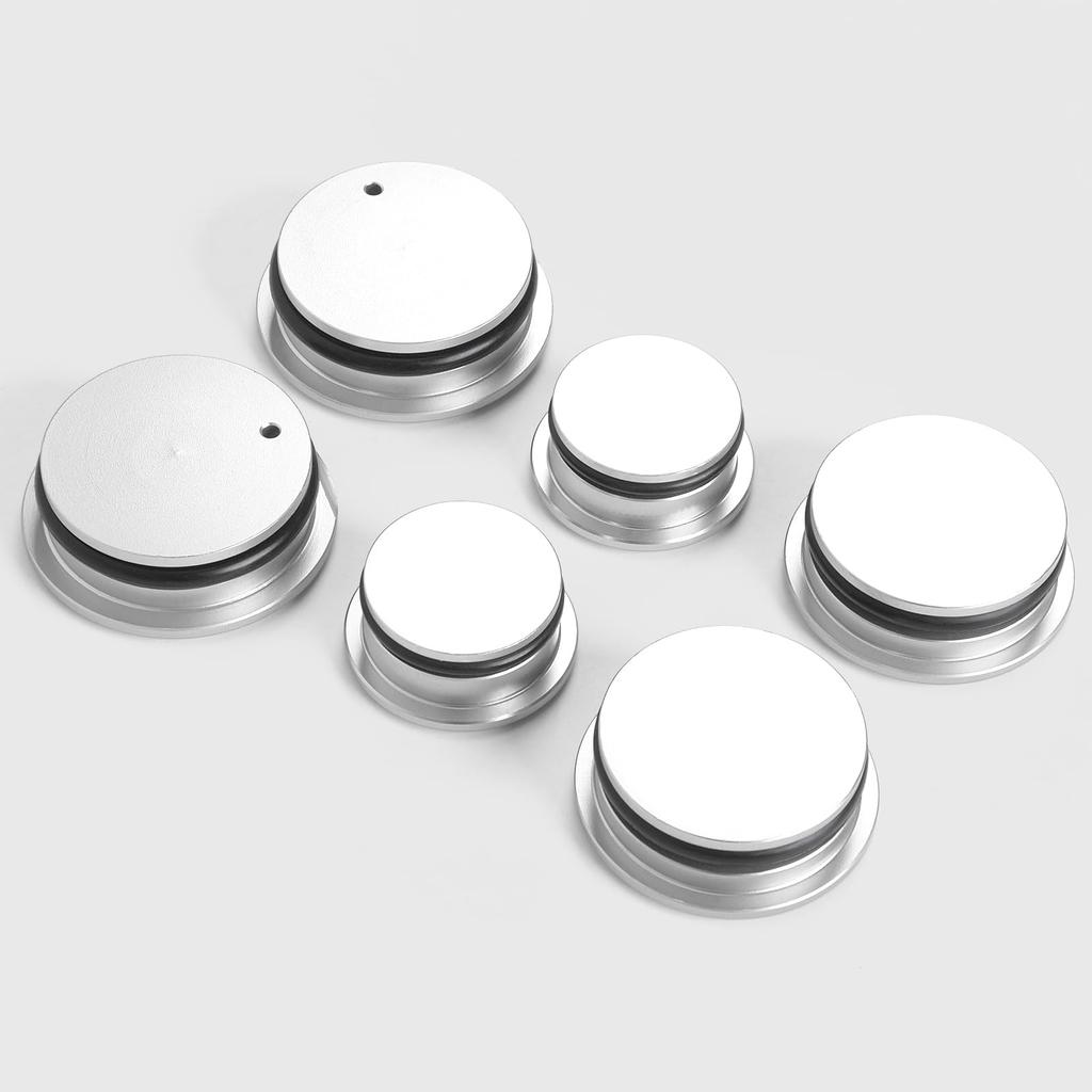 WOOGA Motorcycle Frame Hole Cover Cap Plug Decorative Frame Cap Compatible Models Kawasaki /