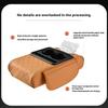 PPU Leather Car Armrest Box Organizer 5 in 1 Design Memory Foam Padding Cup Holder Paper Towel Slot Universal Fit for SUV Sedan