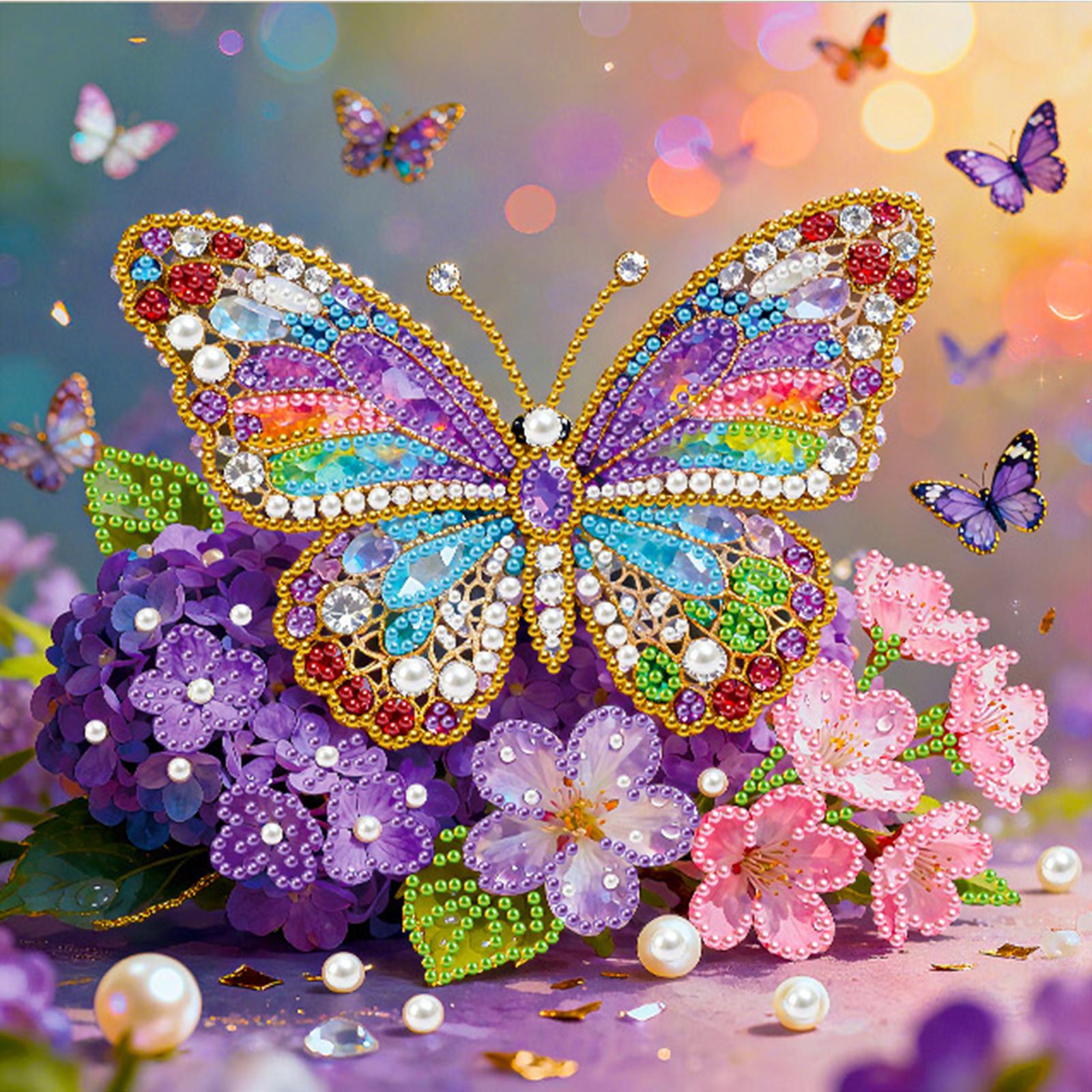 

DIY Pearl Gem Art Diamond Painting Kits for Home Wall Decor Diamond Painting Gem Art 25x25cm With Frame