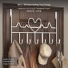 7Hook Over Door Hanger, NoDrill Metal Rack, Entryway, Closet Organizer