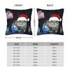 Meowl Cat Pillow Case  Soft Pillow Cover Funny Pillowcases For Sofa Couch Bed Living Room