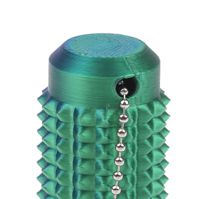 1 kus 7/9 cm pichlavá Grippie stimulační hračka s přívěskem na řetízku pro úlevu od úzkosti, pozitivní novinka, malá kapesní mini fidget hračka