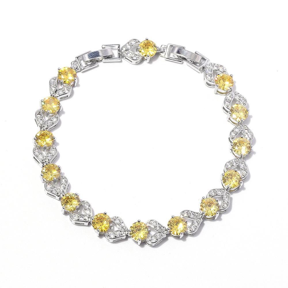 Bracelet Women'S Light Luxury Versatile Temperament Jewelry Zircon Adjustable High Value Jewelry Tide Jewelry