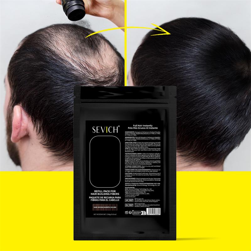 10 Color Hair Fibers Regrowth Powders Keratin Applicator Hair Building Fibers Spray Pump Hair Growth Products Beauty Health