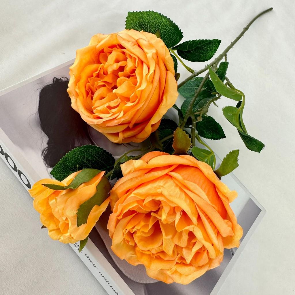 Flower Artificial Rose Wedding Hotel Restaurant Room Decoration Ornament Desktop