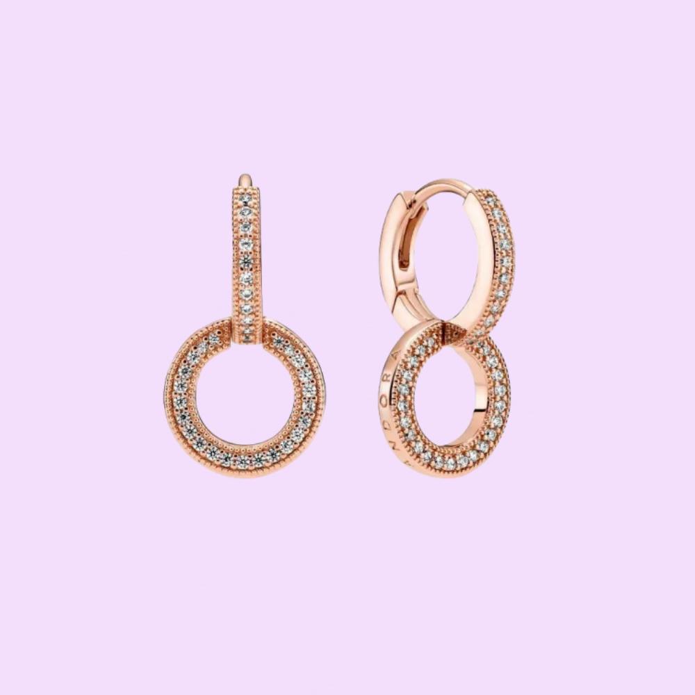 Sterling Silber Herzförmiger Stecker Ohrring für Damen Geburtstags Schmuckgeschenke Mit Stoffbeutel