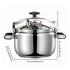 304 Stainless Steel Pressure Cooker Non-Electric with Locking