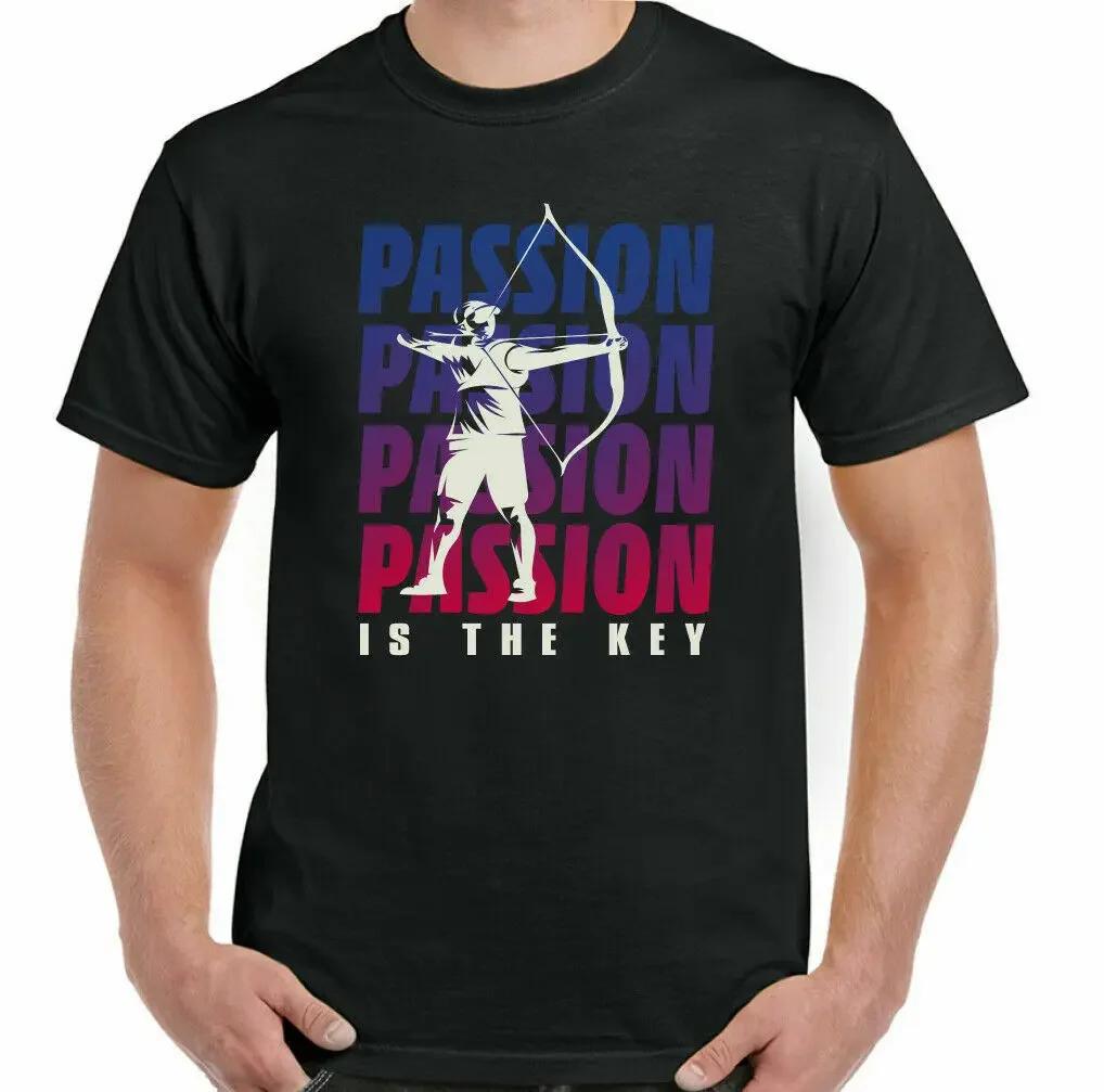 Archery T-Shirt Mens Funny Archer Bow And Arrow Target Crossbow Kit