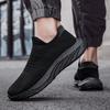 New soft-soled socks shoes non-slip large-size shoes fly-woven popcorn sneakers