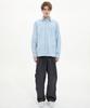 Triple Sense Washable Oversized Shirt_Blue