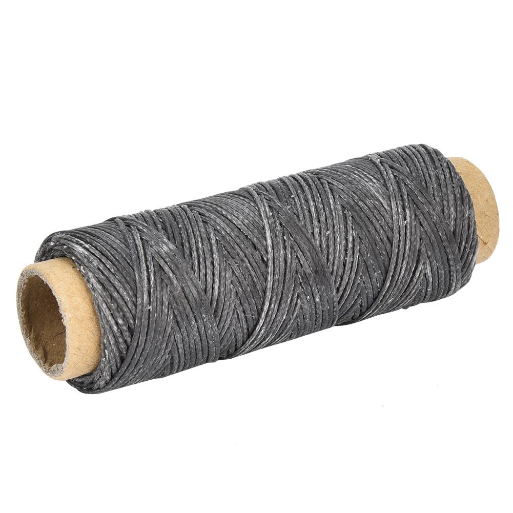 50 Meters Roll 150D 16 Leather Crafts Flat Sewing Thread Hand Stitching Waxed Thread