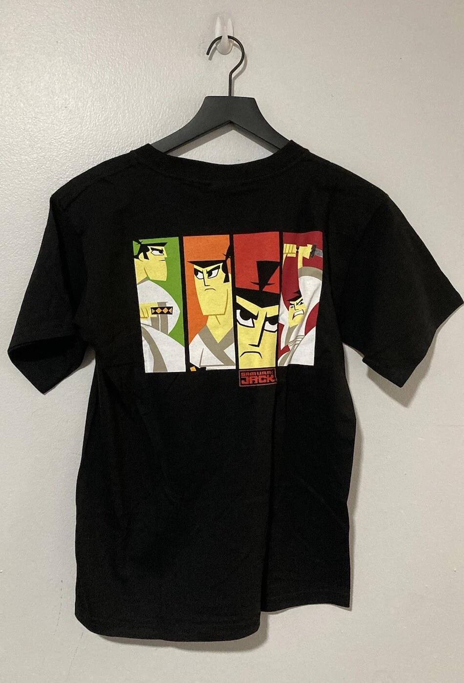 

Vintage Samurai Jack Cartoon Network Shirt Youth Large 2003 Adult Small 4XL