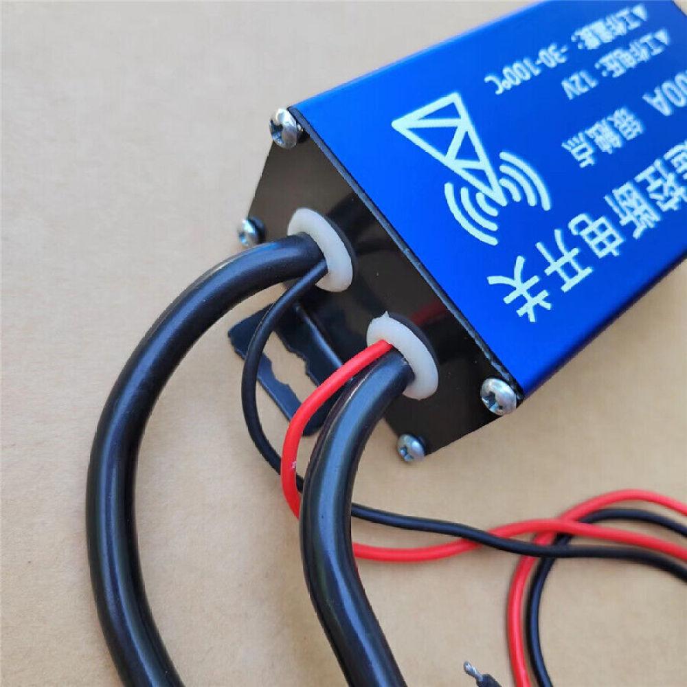 Universal 12V  Car Battery Disconnect Cut Off Isolator Master Switch W/ Wireless Remote Control