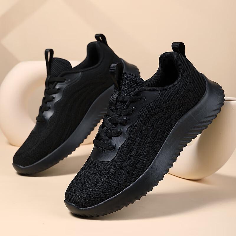 

Летняя дышащая спортивная обувь для сдачи вступительных экзаменов в старшую школу, специальная обувь для учениц средней школы, 13 тестов тела, амортизация, легкий вес 41 чёрный