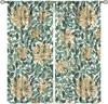Vintage William Morris Botanical Windows Curtains Tree Life Floral Patterns Living Room Bedroom Curtain Polyester Perfect For Area