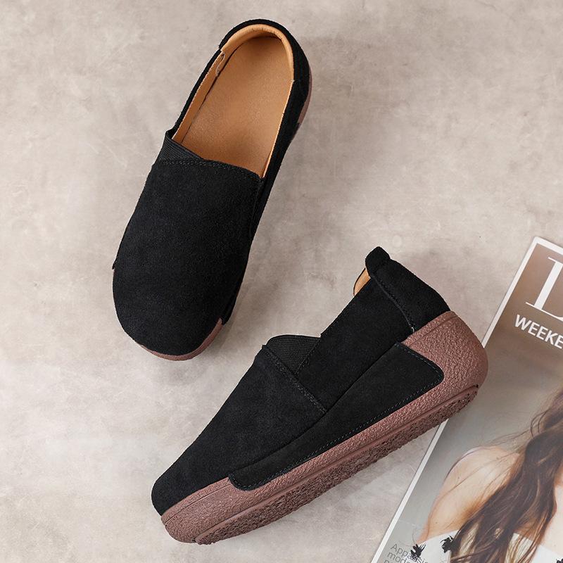 Spring New Sports Shoes Fashion Platform Rocking Shoes Women's Single Shoes Casual Shoes Casual Women's Shoes