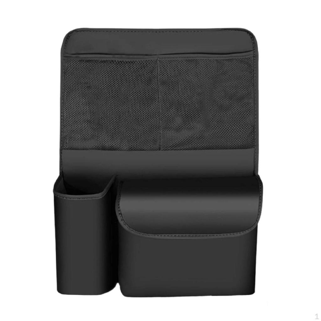 Backseat Cargo Storage Bag Hanging Vehicle Organizer with Mesh Pockets MultiCompartment Seatback