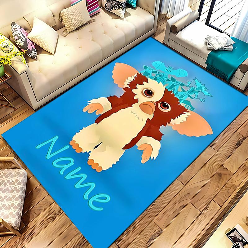 Custom personalization Gremlins Area Rug - Perfect For Kitchen, Bathroom,Laundry Room Decor Large Size Available,Gift All Seasons