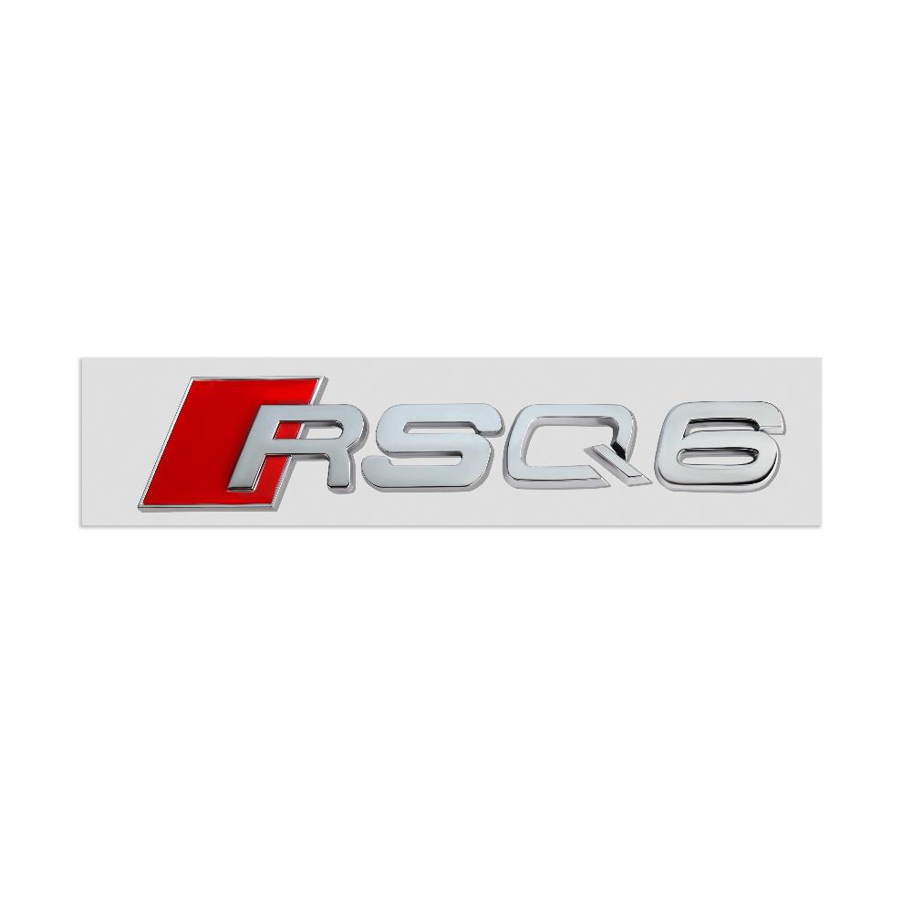New 3D ABS Car Body Trunk Emblem Sticker Badge Decoration Decals Auto Accessories For T RSQ4 RSQ6 RSQ8 RS A3 A4 A5 A6 A7 Q3 Q5 Q7