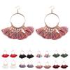 Fashion Women Bohemian Dangle Long Tassel Thread Drop Ear Earrings Stud Jewelry