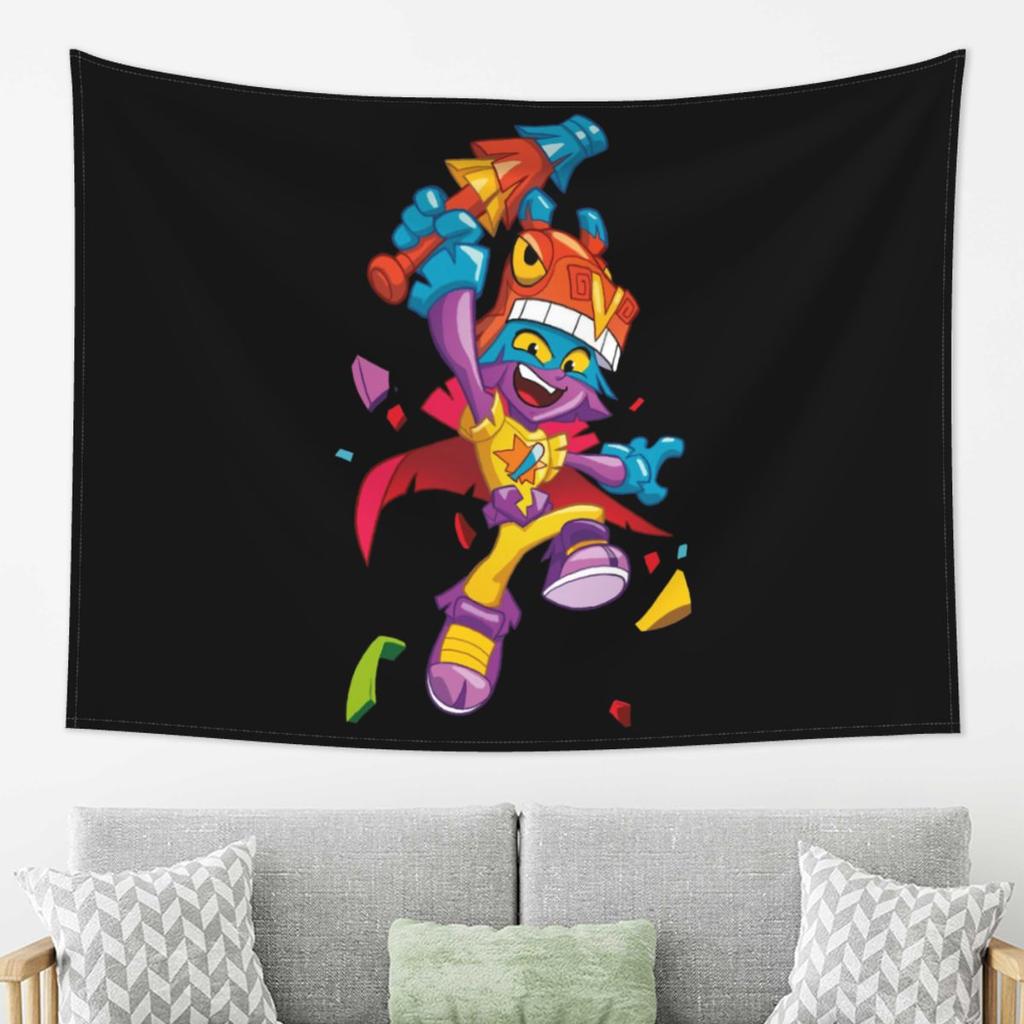 Superthings Tapestry Wall Hanging Aesthetic Home Decoration Tapestries for Dorm Room