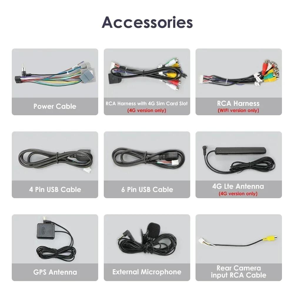 Hizpo Intelligent Android Car Radio Multimedia for Honda CR-V 3 RE CRV 2007-2011 Auto Stereo Video Player 2 Din Navigation GPS Carplay Head Unit