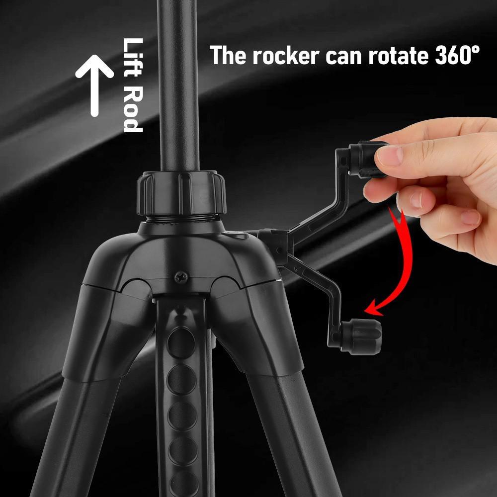 New Thickened Aluminum Alloy Laser Level Tripod with Infrared Bracket