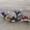 2Pcs Cute Cartoon Little Turtle Sea Shells Art Craft Natural Small Tortoise