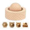 Wooden Essential Oil Diffuser Round Ball Aromatherapy Diffuser Small Passive Diffuser for Office Home Car Sauna Room SPA Center Yoga