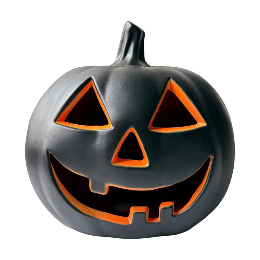 Pumpkins Lanterny Halloween Decorations Hollow Luminous Props Theme Parks Outdoor Scene