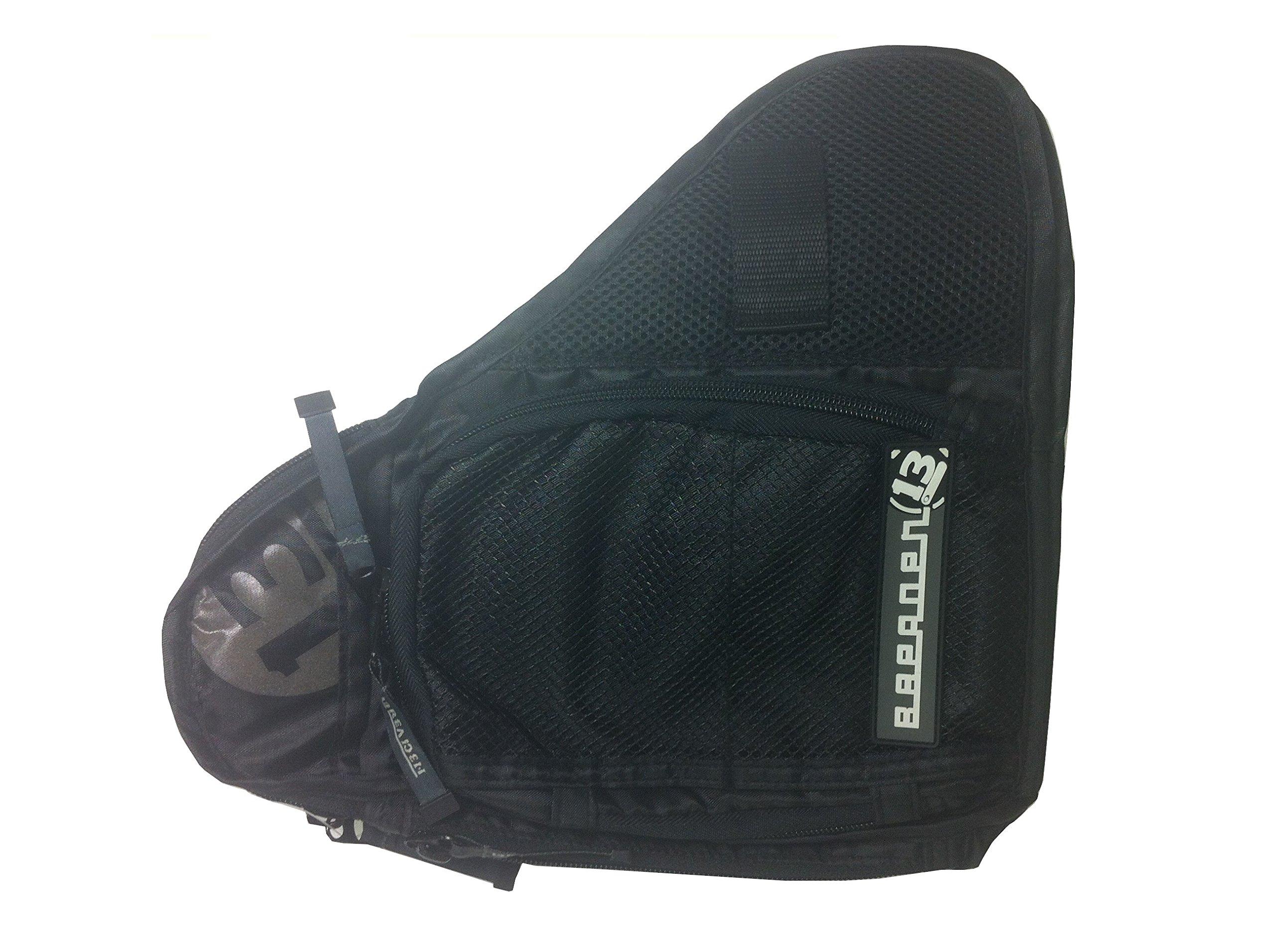 

BREADEN 01 Черная сумка momo-BAG (Правая нога) чёрный