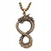 Ouroboros Dragon Necklace Greek Egyptian Symbol 124