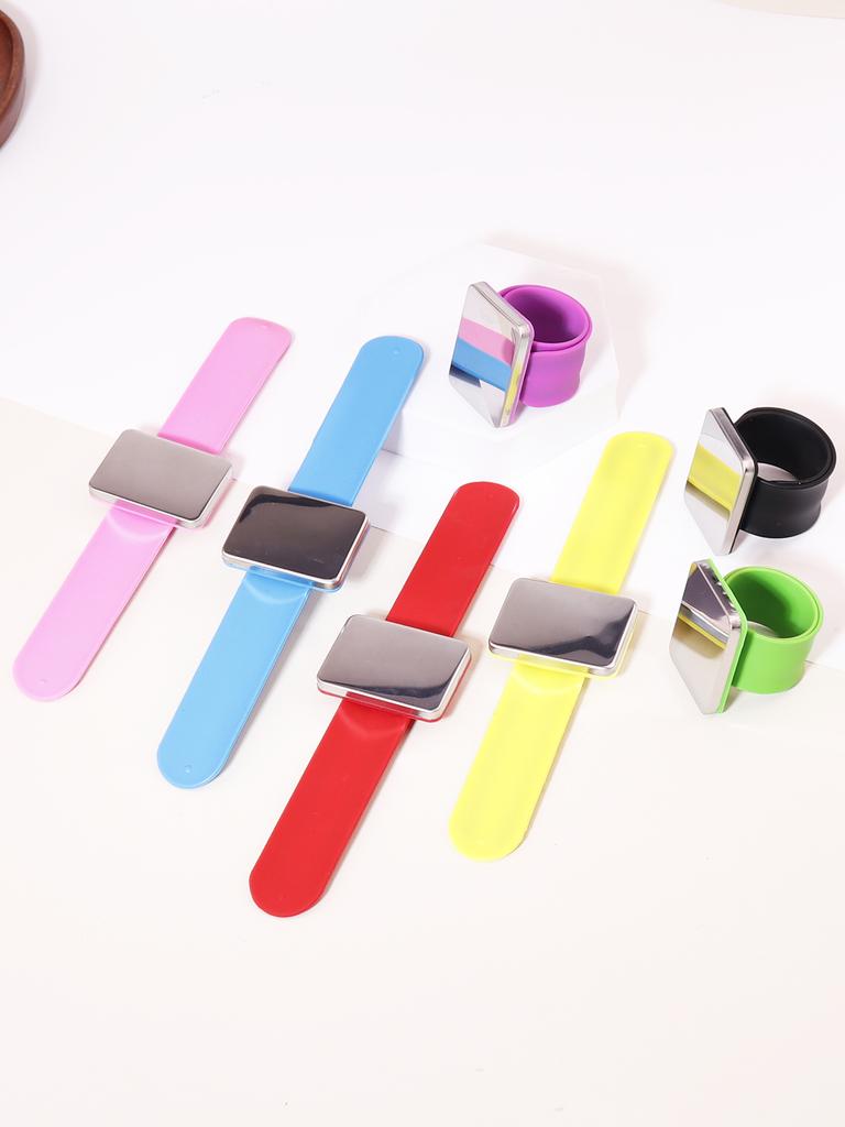 magnetic bracelet made of silicone material, with strap holder, hair accessories, and hairstyle tools Special for real hair wigs