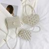 Adorable Little Bag for Children - Little Princess Trendy Pearl Mini Handbag for Cross-body or Shoulder Wear