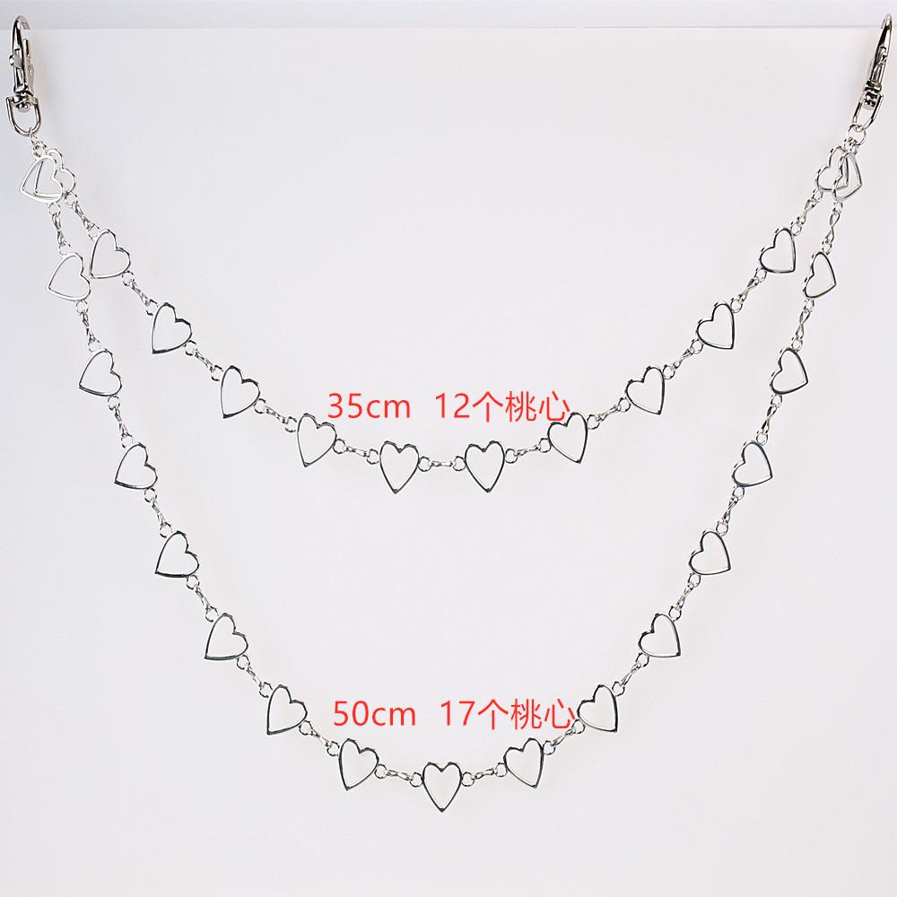 Retro Metal Hollow Heart-shaped Waist Chain Female Personality Versatile Multi-layer Body Chain